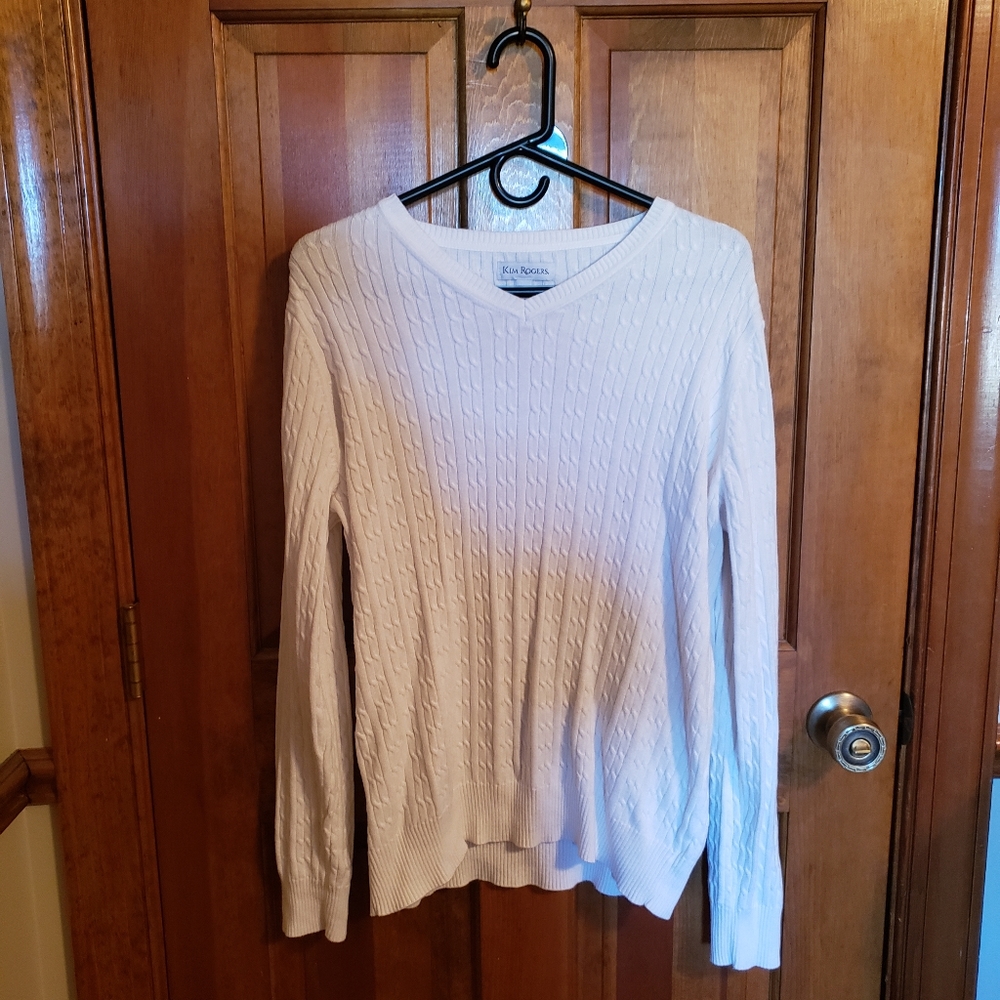 White sweater